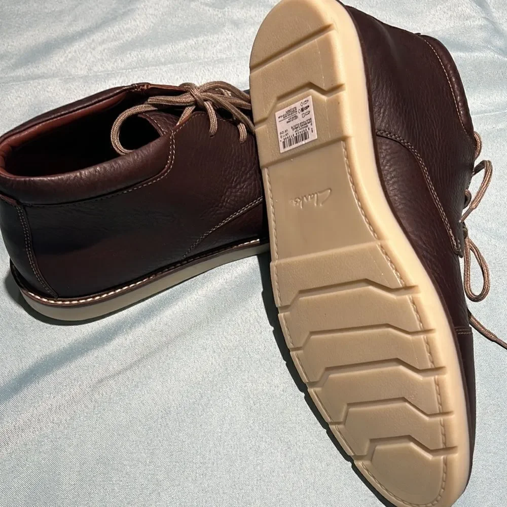 Clarks Grandin‎ Top Leather Chukka Boots 12 B27